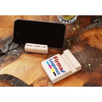 Ahşap Masa Üstü Telefon Stand