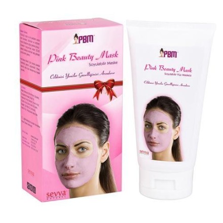 Sevva Naturel PBM Pembe Maske Toptan Satış